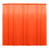 Polyester Poplin Fabric - Seamless Backdrop Drape Curtain, 10 Feet Wide x 6 Feet High (1 Panel)