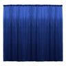 Backdrop Drape Curtain Polyester Poplin Fabric - Seamless, 10 Feet Wide x 8 Feet High (1 Panel)