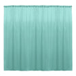 Backdrop Drape Curtain Polyester Poplin Fabric - Seamless, 10 Feet Wide x 8 Feet High (1 Panel)