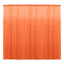 Backdrop Drape Curtain Polyester Poplin Fabric - Seamless, 10 Feet Wide x 8 Feet High (1 Panel)