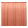 Backdrop Drape Curtain Polyester Poplin Fabric - Seamless, 10 Feet Wide x 8 Feet High (1 Panel)