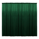 Backdrop Drape Curtain Polyester Poplin Fabric - Seamless, 10 Feet Wide x 8 Feet High (1 Panel)