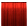 Backdrop Drape Curtain Polyester Poplin Fabric - Seamless, 10 Feet Wide x 8 Feet High (1 Panel)