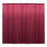 Backdrop Drape Curtain Polyester Poplin Fabric - Seamless, 10 Feet Wide x 8 Feet High (1 Panel)