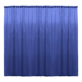 Backdrop Drape Curtain Polyester Poplin Fabric - Seamless, 10 Feet Wide X 9 Feet High (1 Panel)