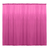 Backdrop Drape Curtain Polyester Poplin Fabric - Seamless, 10 Feet Wide X 9 Feet High (1 Panel)