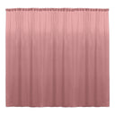 Backdrop Drape Curtain Polyester Poplin Fabric - Seamless, 10 Feet Wide X 9 Feet High (1 Panel)