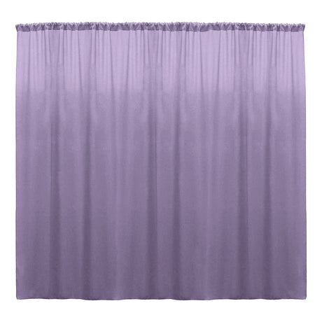 Backdrop Drape Curtain Polyester Poplin Fabric - Seamless, 10 Feet Wide X 9 Feet High (1 Panel)