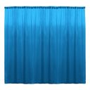 Backdrop Drape Curtain Polyester Poplin Fabric - Seamless, 10 Feet Wide X 9 Feet High (1 Panel)