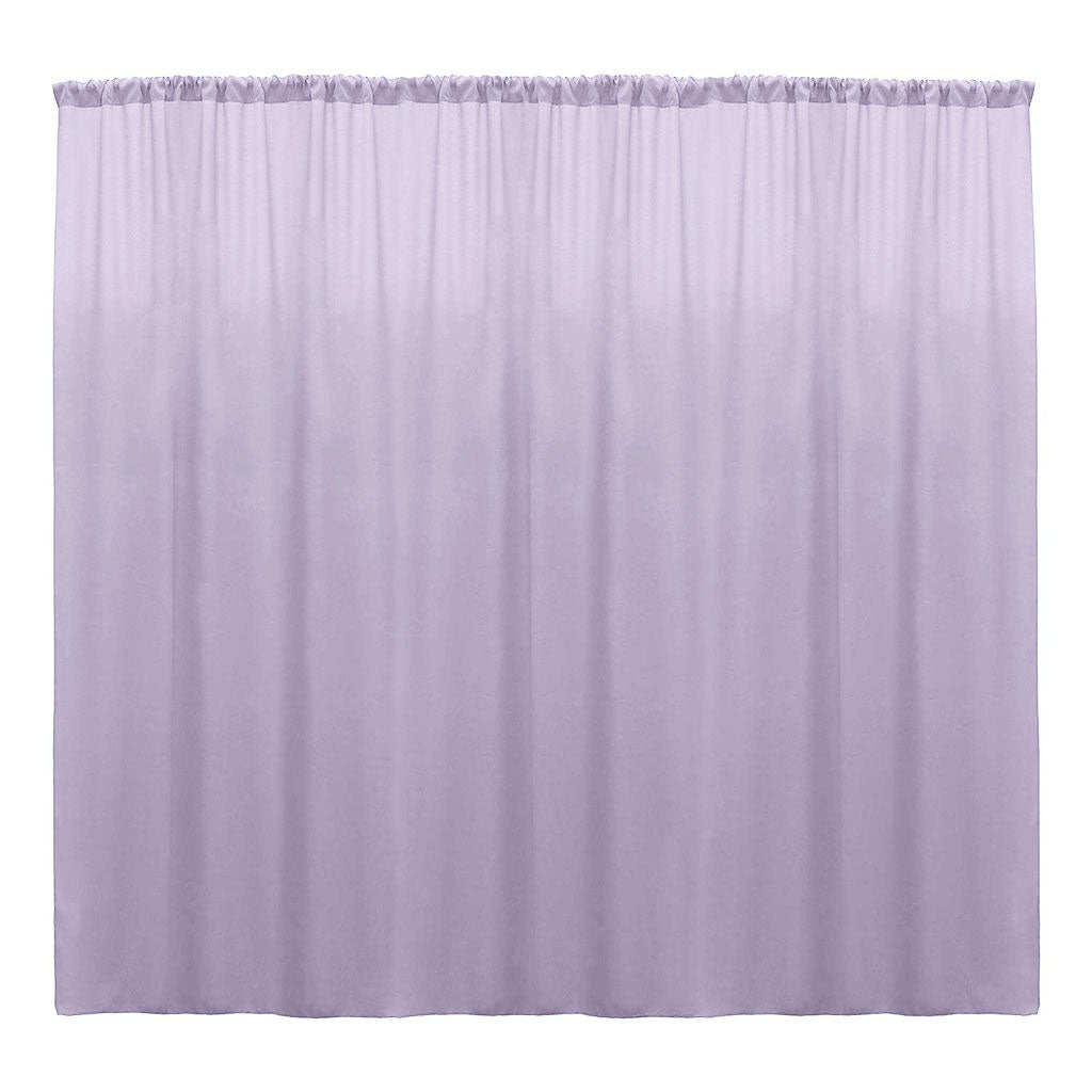 Backdrop Drape Curtain Polyester Poplin Fabric - Seamless, 10 Feet Wide X 9 Feet High (1 Panel)