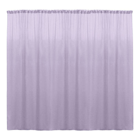 Backdrop Drape Curtain Polyester Poplin Fabric - Seamless, 10 Feet Wide X 9 Feet High (1 Panel)