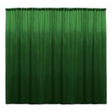 Backdrop Drape Curtain Polyester Poplin Fabric - Seamless, 10 Feet Wide X 9 Feet High (1 Panel)