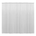 Backdrop Drape Curtain Polyester Poplin Fabric - Seamless, 10 Feet Wide X 9 Feet High (1 Panel)