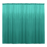 Backdrop Drape Curtain Polyester Poplin Fabric - Seamless, 10 Feet Wide X 9 Feet High (1 Panel)