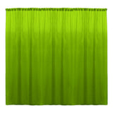 Backdrop Drape Curtain Polyester Poplin Fabric - Seamless, 10 Feet Wide X 9 Feet High (1 Panel)