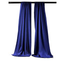 Backdrop Drape Curtain Polyester Poplin Fabric - Seamless, 5 Feet Wide X 15 Feet High (1 Set)