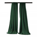 Backdrop Drape Curtain Polyester Poplin Fabric - Seamless, 5 Feet Wide X 15 Feet High (1 Set)