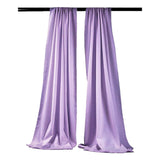 Backdrop Drape Curtain Polyester Poplin Fabric - Seamless, 5 Feet Wide X 20 Feet High, Color Options (1 Set)