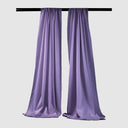 Backdrop Drape Curtain Polyester Poplin Fabric - Seamless, 5 Feet Wide x 8 Feet High, Color Options (1 Set)
