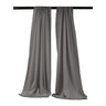 Backdrop Drape Curtain Polyester Poplin Fabric - Seamless, 5 Feet Wide x 8 Feet High, Color Options (1 Set)