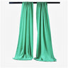 Backdrop Drape Curtain Polyester Poplin Fabric - Seamless, 5 Feet Wide x 8 Feet High, Color Options (1 Set)
