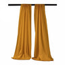 Backdrop Drape Curtain Polyester Poplin Fabric - Seamless, 5 Feet Wide x 8 Feet High, Color Options (1 Set)