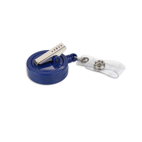 Badge Reel - Navy (1.3" x 3.2")