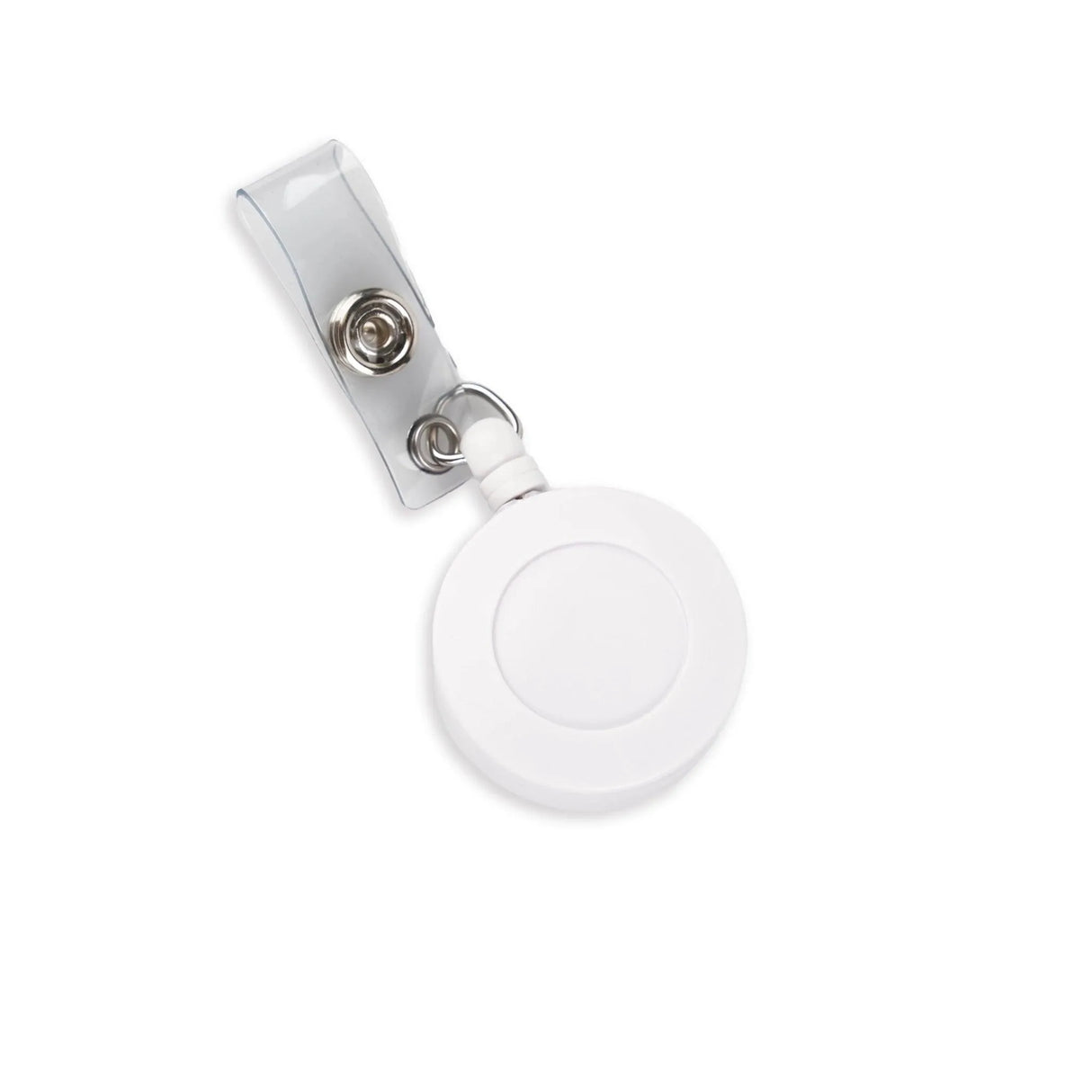 Badge Reel - White (1.3" x 3.2")