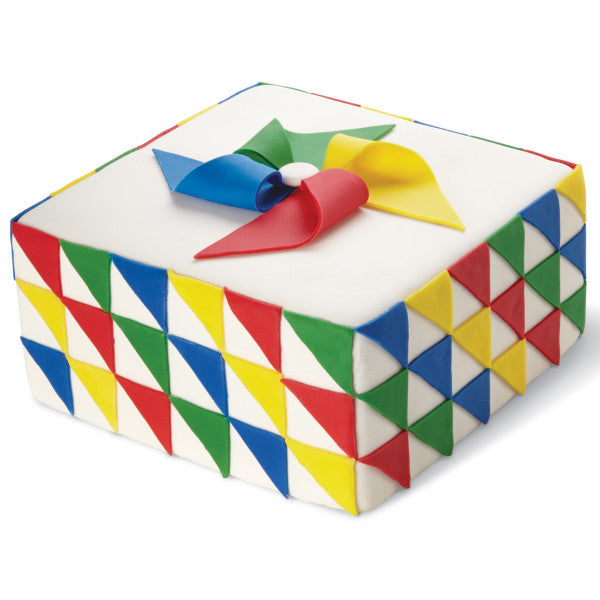 Wilton Decorator Preferred Primary Colors Fondant Icing – 4 Pack