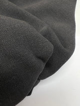 Wool Stretch Twill Gray Black