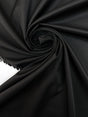 Wool Jacquard Suiting Fabric Black