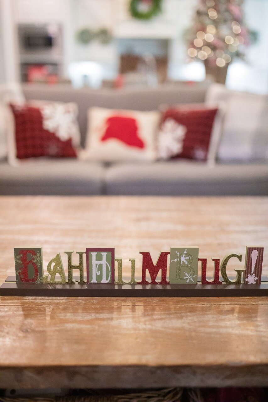 Bah Humbug Cutout