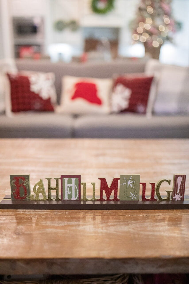 Bah Humbug Cutout