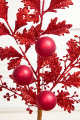 22" Ball Bead Spray - Red