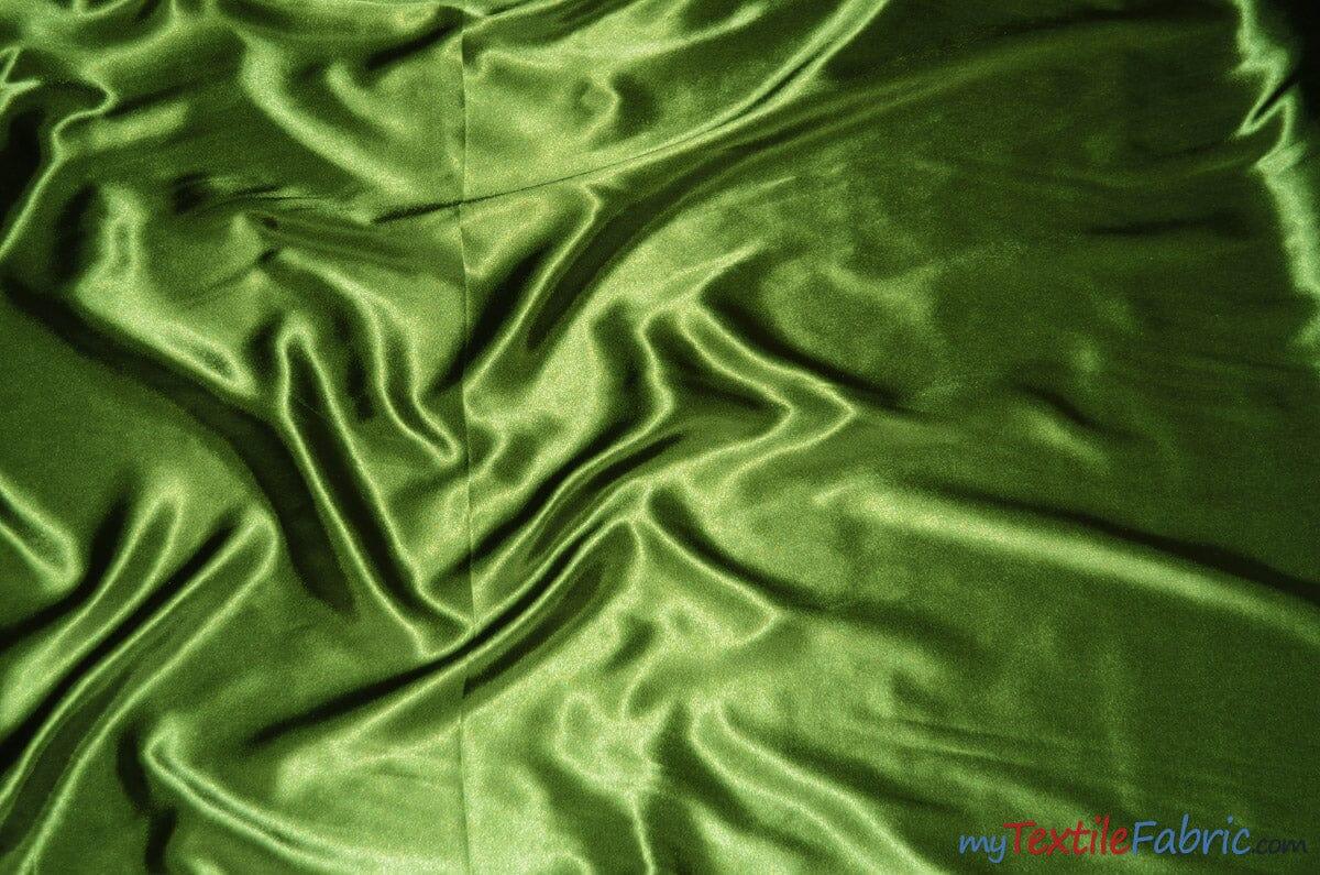 Silky Soft Medium Satin Polyester Fabric - Solid, 58/60" Width (70 Yard Bolt)