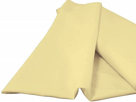 Banana Yellow Polyester Poplin Fabric - Banana Yellow, 58/59" Width (By The Yard)