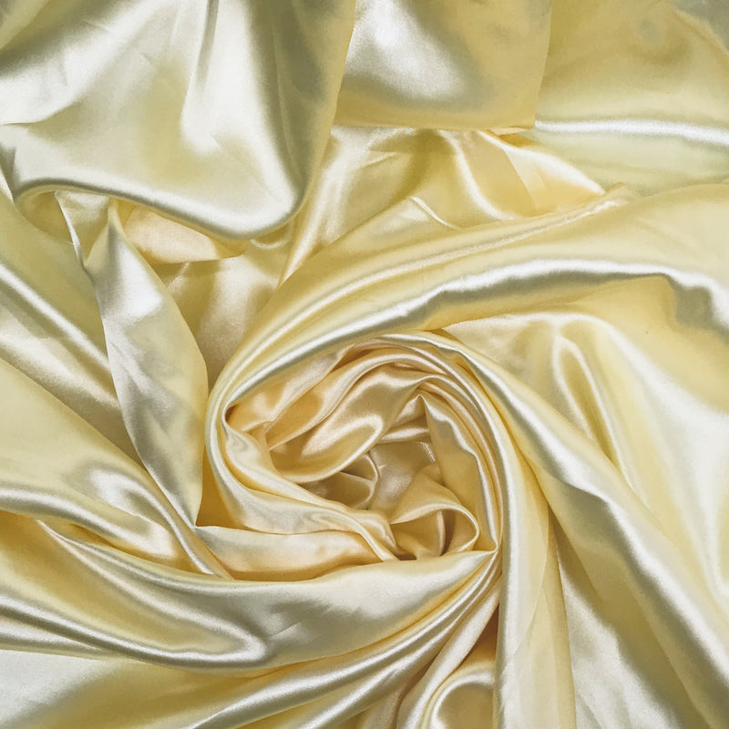 Banana Medium Satin Fabric - Banana, 58"-60" Width
