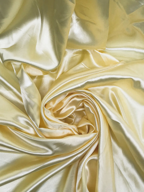 Banana Medium Satin Fabric - Banana, 58"-60" Width
