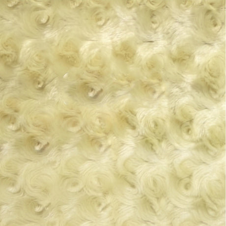 Rose Minky Fabric by the Yard – 58" Wide Ultra Soft Floral Cuddle Plush Fabric
