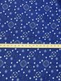 Paisley Bandanna Royal Poly Cotton Fabric - Royal Paisley Print, 59/60" Width (1 Yard)