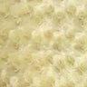 1 Yard Banana Minky Rosebud Fabric 58/60" Width Rose Swirl Embossed