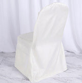 Polyester Banquet Chair Cover - 100 Percent Polyester Fabric, Solid, 38" Height, 17" Chair Back, 18" Seat, 18" Leg (By Piece)