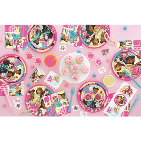 Barbie Rectangular Plastic Table Cover