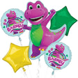 Barney Bouquet Balloon Bouquet