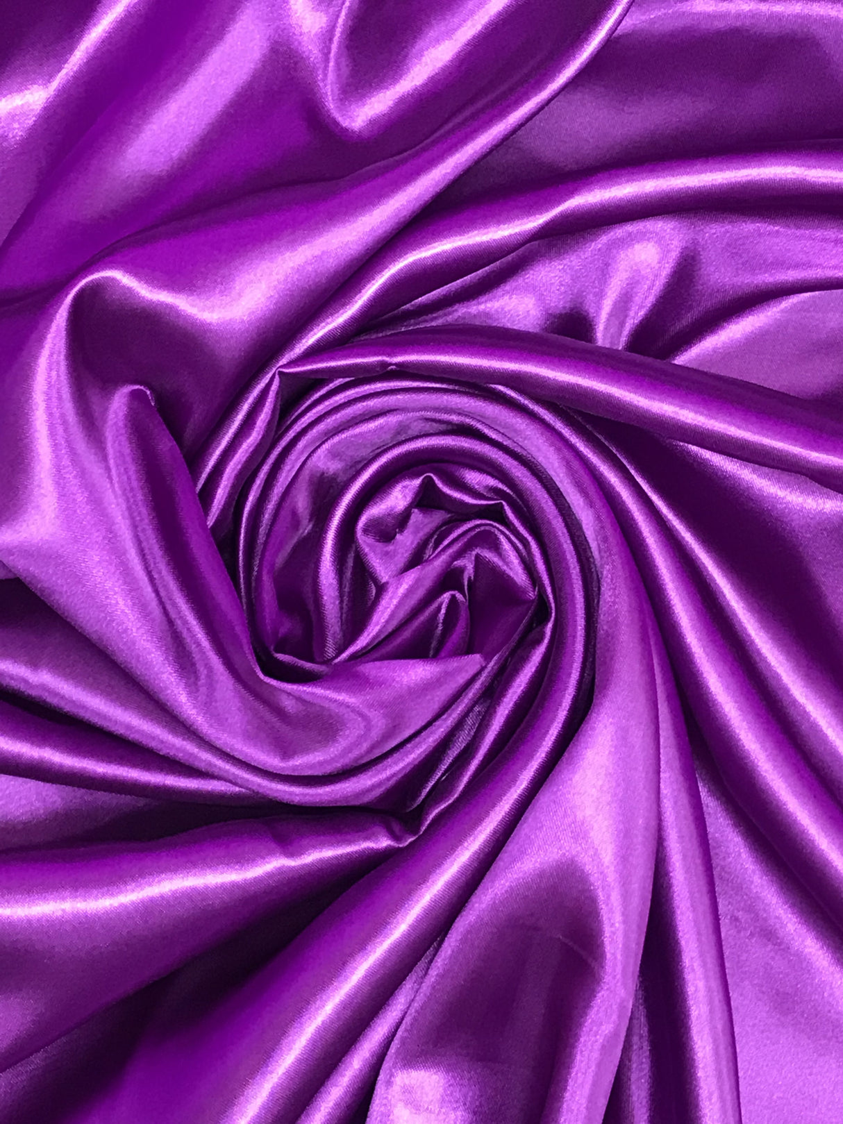 Barney Medium Satin Polyester Fabric - Sheen, 58"-60" Width (1 Yard)