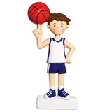 4" Boy Basketball Player Customizable Ornament