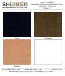 Linen Rayon Basket Weave Fabric
