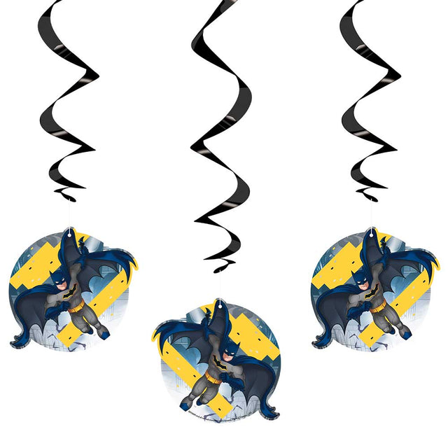 Batman Hanging Swirls 3 Pack
