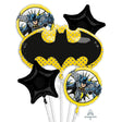 Batman Logo Balloon Bouquet