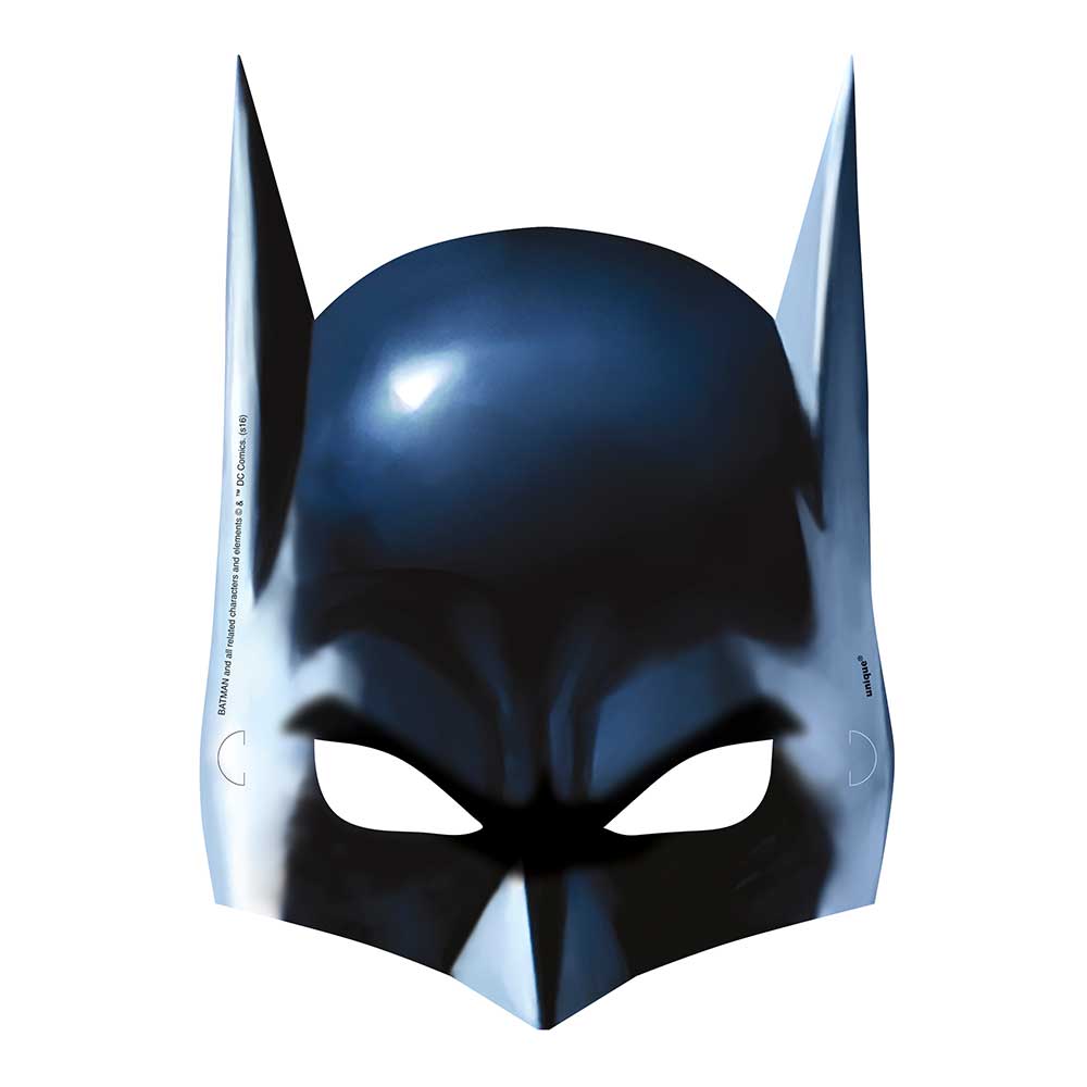 Batman Paper Masks 8-Pack